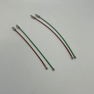 SS locking wire loops (pair)