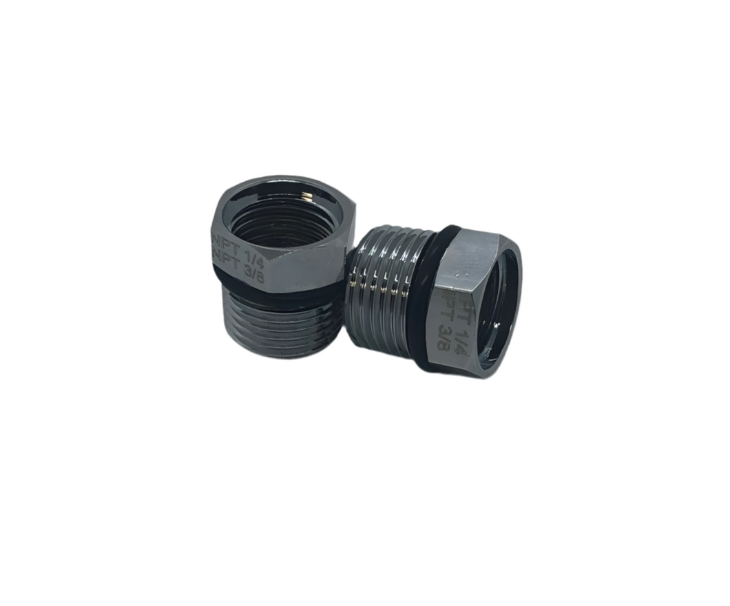 RD1 lid bushing, 3/8 NPT male to 1/4 NPT female