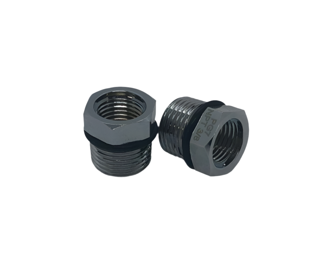 RD1 lid bushing, 3/8 NPT male to PG7 female