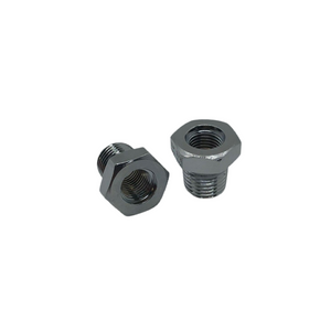 bushing, 1/4 NPT male to 3/8-24 UNF female