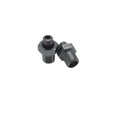 3/8-24 UNF male to 1/4 NPT male