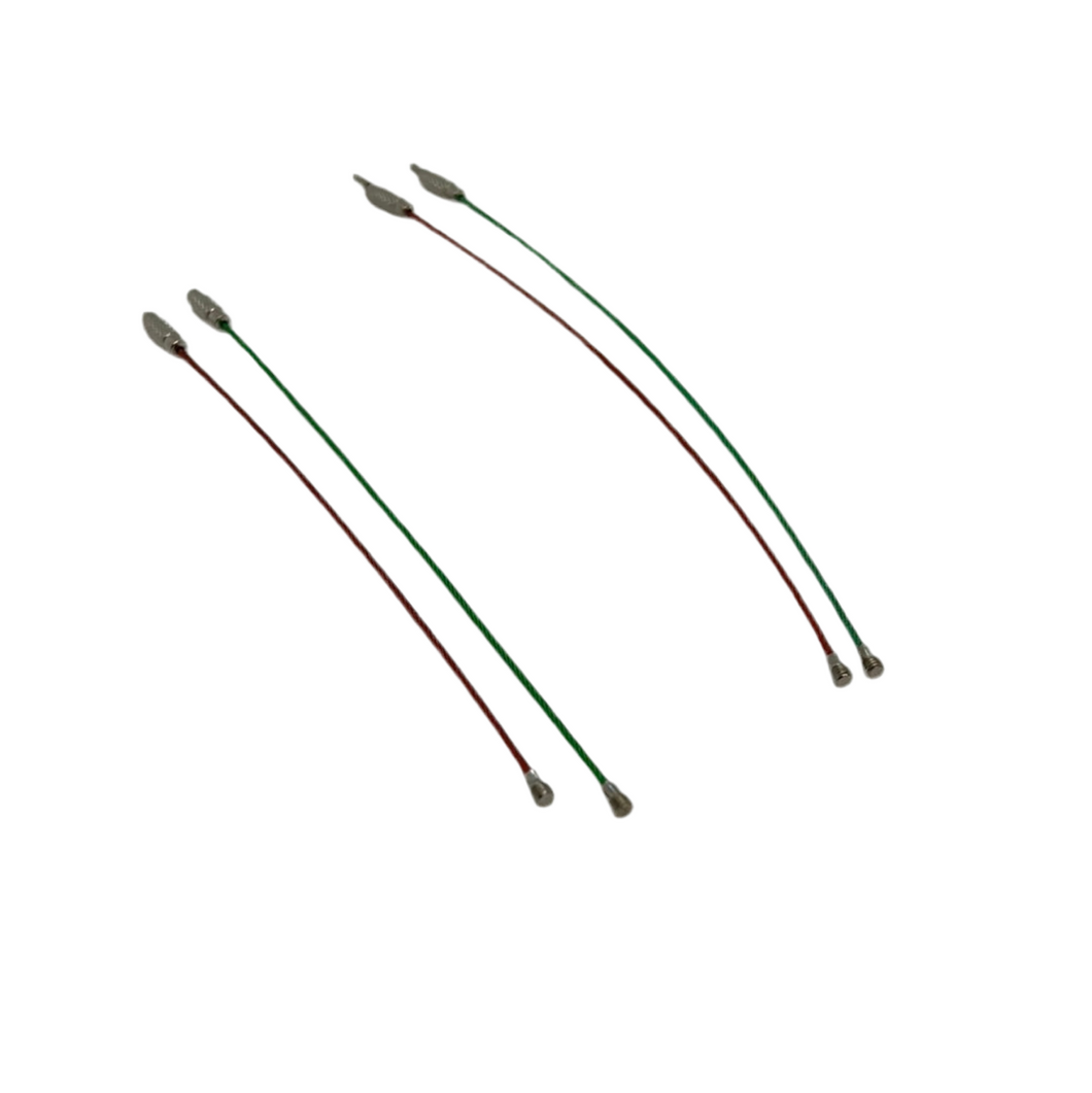 SS locking wire loops (pair)