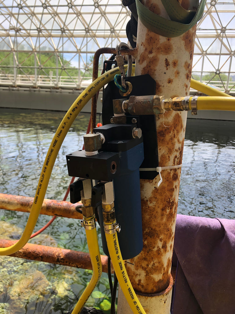 Hookah Diving Manifold with Filtration Lombardi Undersea