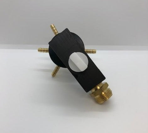 Hotwater Spider Valve With Bypass for Commercial Diving