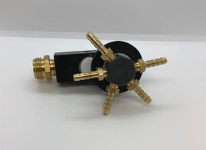 Hotwater Spider Valve With Bypass for Commercial Diving