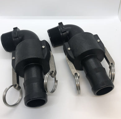 RD1 Cam-lock Elbows for Scrubber (pair)