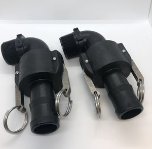 RD1 Cam-lock Elbows for Scrubber (pair)