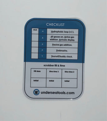 Predive Checklist Sticker (5 pack)